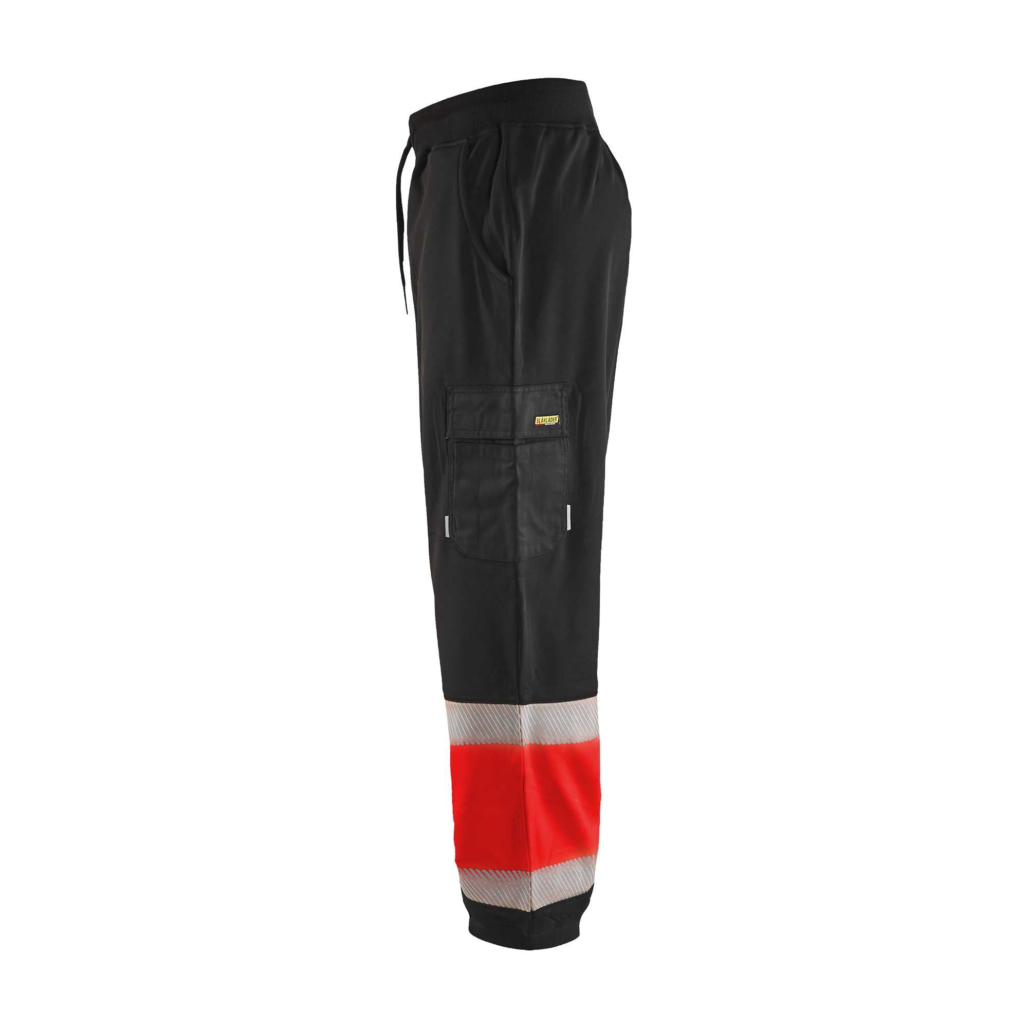 BLAKLADER 15492526 | Hi Vis sweatshirt trousers Hi Vis Reflective Work Trousers Men - Pique Fleece